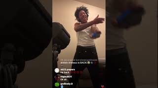 YNE SOSA IG LIVE IN THE STUDIO 2nd day out ‼️😤 [upl. by Sulecram]