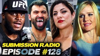 Submission Radio 128 Roy Nelson Tito Ortiz Alex Volkanovski John Morgan [upl. by Towney907]