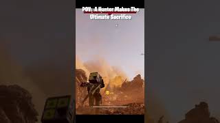 HELLDIVERS 2  POV A Hunter Makes The Ultimate Sacrifice [upl. by Mic522]