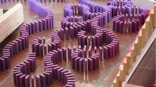 Extras  30000 Dominoes at the Brattleboro Museum amp Arts Center [upl. by Aerdnna129]