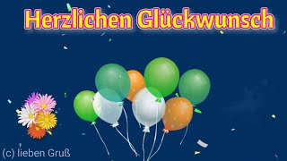 Herzlichen Glückwunsch zum Geburtstag 💐Geburtstagswünsche 🎂 Geburtstagsgrüße [upl. by Dorwin]