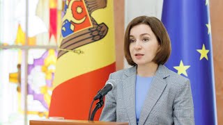 Maia Sandu briefing după ședința Consiliului Suprem de Securitate din 11 noiembrie 2024 [upl. by Drawd]