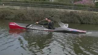 Entrainement kayak descente Mars 2017 [upl. by Patrizio]