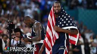 Kevin Durants TOP highlights from Paris Olympics basketball competition  NBC Sports [upl. by Omixam686]