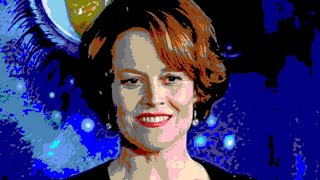 Animated Sigourney Weaver Incredible Time Lapse [upl. by Kcirdec101]