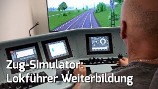 BahnSimulator So wirst Du Lokführer  Triebfahrzeugführer [upl. by Asiuol795]