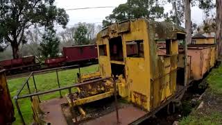 Walking Healesville Tourist Railway Victoria Australia [upl. by Nomor217]