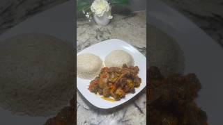 Coconut Rice amp Peppered Gizzard  Recipe Pro like cooking nigeriancuisine foodie recipepro [upl. by Mccullough]