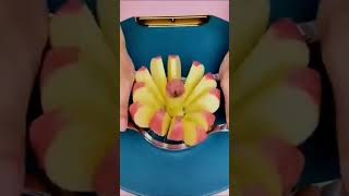 Stainless steel apple cutting tool large fruit divider multifunctional peeler and core separator [upl. by Unhsiv909]