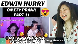 KRISTEL PART 1  OMETV HARANA PRANK PART 11 KRISTEL II Edwin Hurry Jr I REACTION VIDEO [upl. by Camel]