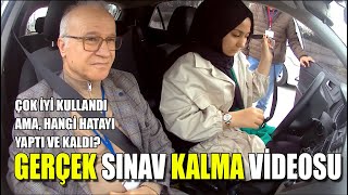 GERÇEK SINAVDA NASIL KALDI ÇOK İYİ KULLANMASINA RAĞMEN NASIL BİR HATA YAPTI VE KALDI [upl. by Berfield]