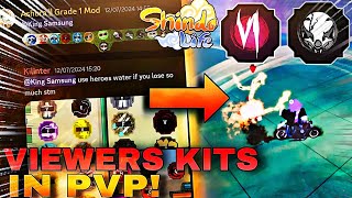 I Used YOUR Movesets In Shindo Life  Shindo Life PVP 89 [upl. by Aikcin53]