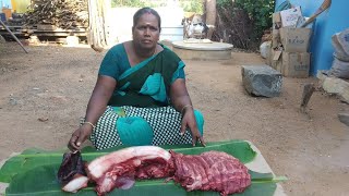 Suvaiyana Gramathu Pork Curry Fry In Tamil [upl. by Winser513]