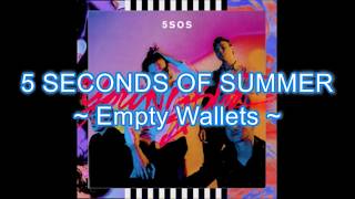 5SOS  Empty Wallets Instrumental Karaoke Album  Youngblood [upl. by Asle131]