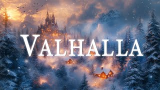 Valhalla Castle  Dark Melancholic Piano with A Silent Winter Night in Gothic Castle [upl. by Laira]