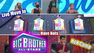 Live Move In amp HoH Comp  BIG BROTHER ALLSTAR PREMIERE REVIEW amp RECAP [upl. by Llertnek]