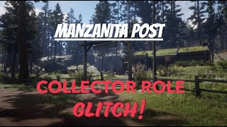 Collector Role Glitch Manzanita Post RED DEAD ONLINE [upl. by Mizuki]