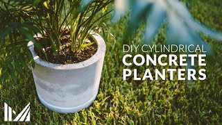 How to Make DIY Concrete Planters and Drip Trays [upl. by Joann]