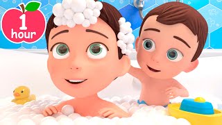 🐬Splish Splash Bath Song🛁  Newborn Baby Songs amp Nursery Rhymes [upl. by Vish]