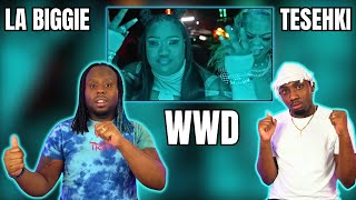 La Biggie  WWD ft Tesehki Official Music Video REACTION [upl. by Eagle334]