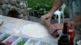 How to make a pizza for a wood burning pizza oven [upl. by Raphaela134]