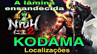 Nioh 2 Todos Kodama  A Lâmina Ensandecida [upl. by Odarbil240]