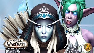 Sylvanas Eternal Punishment All Cutscenes in ORDER  Arthas Death Epilogue WoW Dragonflight Lore [upl. by Faxan785]