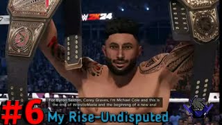 WWE 2K24 MyRise Undisputed  Part 6 No Commentary [upl. by Millham199]