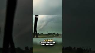 The rope out stage of a powerful EF4 tornado just outside of Norman OK [upl. by Quincy]