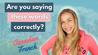 10 Words you Might be Pronouncing Wrong in French [upl. by Pascale]