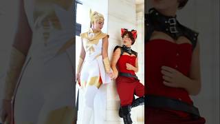 SINGING as Adora and Catra 🎶⚔️🤍 SPOP SheRaandthePrincessesofPower [upl. by Rahm]