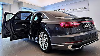 2023 Audi A8 50 TDI Quattro Facelift  Big High Tech Luxury Sedan Interior Exterior Sound [upl. by Ahsait]