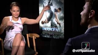 Funny Insurgent Interviews of Theo James [upl. by Eiruam]