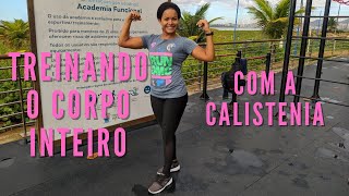 TREINO FULL BODYCALISTENIA INICIANTES [upl. by Enttirb275]