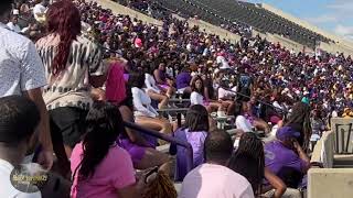 Alcorn Golden Girls Entertains Crowd Mississippi Valley State”Who Do I Turn To” [upl. by Hube147]