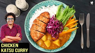 Chicken Katsu Curry  Donburi Meal  Japanese Rice Bowl Dish  Curry Recipe By Chef Varun Inamdar [upl. by Woodie556]