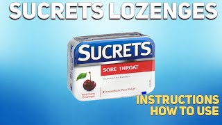 Sucrets lozenges how to use Uses Dosage Side Effects Contraindications [upl. by Layney]