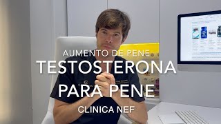 TESTOSTERONA PARA AUMENTAR EL PENE [upl. by Anilra]