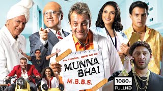 Munna Bhai MBBS Full Hindi Movie  Sanjay Dutt Arshad Warsi  Comedy Hindi Movie Full Facts Review [upl. by Airdnaid435]