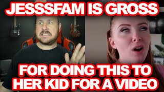 Jesssfam Uses Her Kid To Prank Husband  Laughs Like An Evil Witch [upl. by Francine]