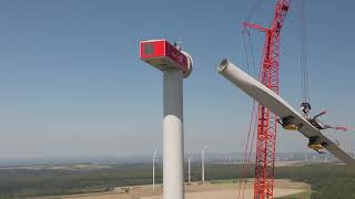 ENERCON E175 EP5 Borchen Etteln [upl. by Rehctaht]