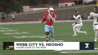 Webb City 34 Neosho 28 [upl. by Adriel]