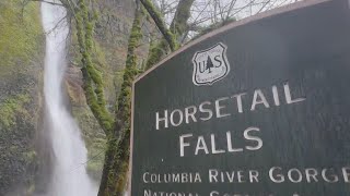 Young woman falls to death hiking in Columbia River Gorge [upl. by Ronyar]