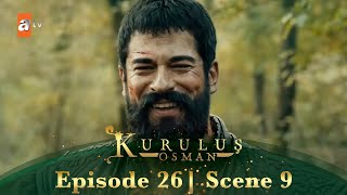 Kurulus Osman Urdu  Season 3 Episode 26 Scene 9  Allah tera shukar hai [upl. by Sirromed]