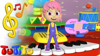 TuTiTu Toys and Songs for Children  Music Table Song [upl. by Amrac]