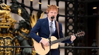 Ed Sheeran  Perfect Live at Queens Platinum Jubilee Pageant [upl. by Nirehtac]