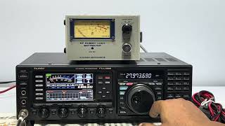 Yaesu FTDX3000 HF50MHz 100W Open Freq [upl. by Aitekram]