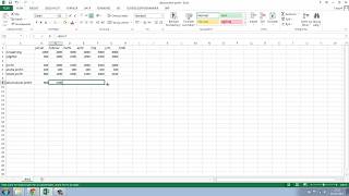 Sådan udregner du akkumuleret profit i Excel [upl. by Monney]