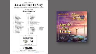 Editions Marc Reift – George Gershwin Love Is Here To Stay  for Concert Band [upl. by Ahsiya691]