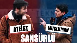 Ateist ve Müslüman Tartışması Sansürlü [upl. by Aenet]